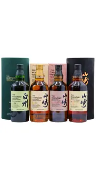 Suntory - Yamazaki & Hakushu - Tsukuriwake Cask Collection 2024 Edition Single Malt Japanese Whisky 70cl x 4 48% ABV