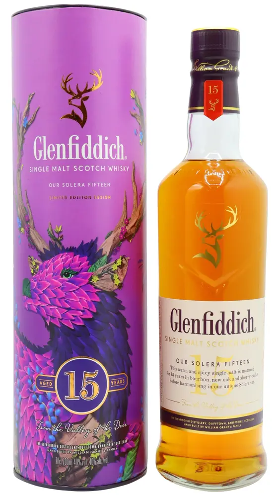 Glenfiddich - Limited Edition Speyside Single Malt Scotch 15 year old Whisky 70CL