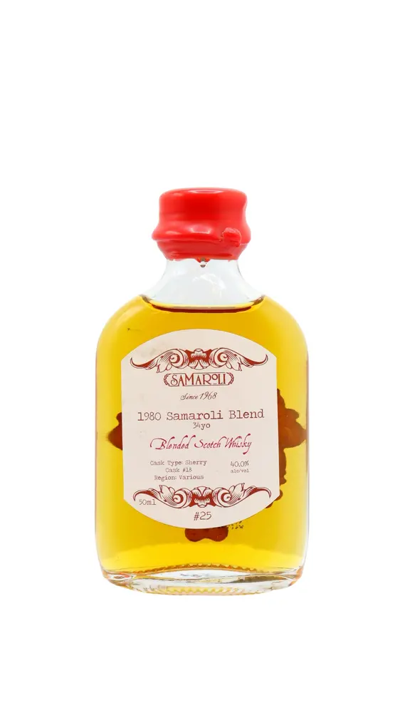 Samaroli - Blended Scotch 1980 34 year old Whisky Miniature 5CL