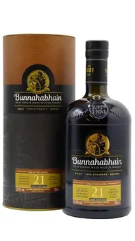 Bunnahabhain - Cask Strength Pedro Ximenez Cask Finish Islay Single Malt Scotch 21 year old Whisky 70CL