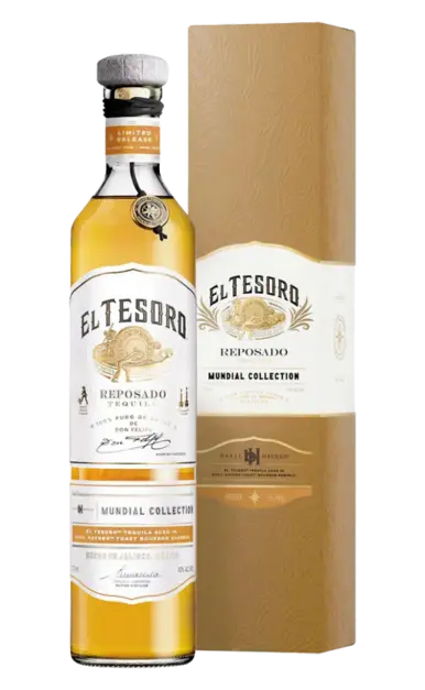 El Tesoro Tequila Reposado Mundial Collection Basil Hayden Edition 750ml