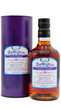 Ballechin - Single Port Pipe Cask #347 2004 20 year old Whisky 70CL
