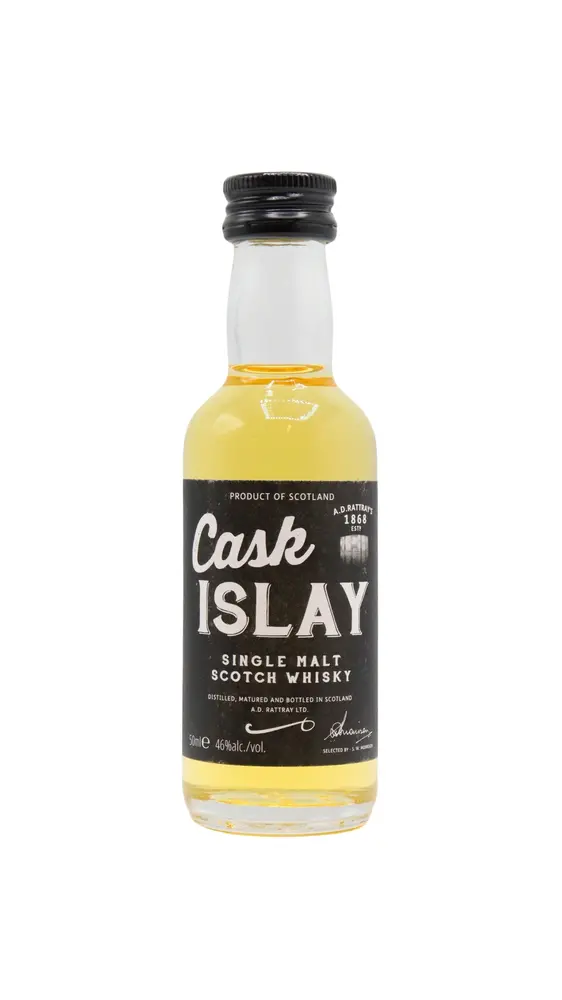 Undisclosed Islay - A.D. Rattray - Cask Islay Whisky Miniature