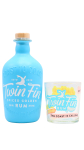 Twin Fin - Glass & Spiced Golden Rum 70CL