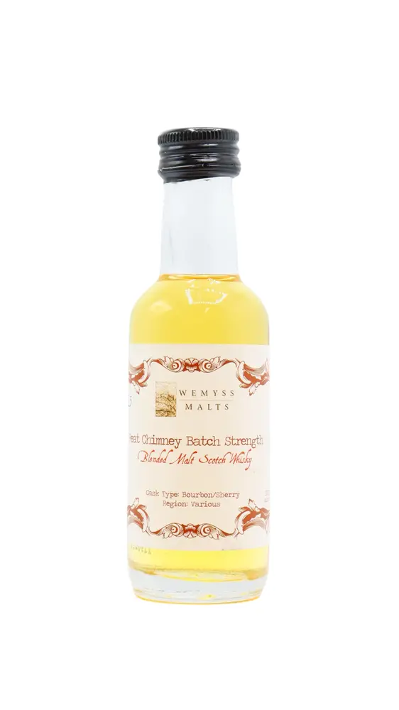 Wemyss Malts - Peat Chimney Batch Strength Whisky Miniature 5CL