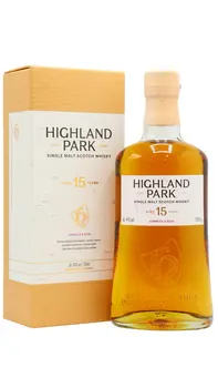 Highland Park - Single Malt Scotch 15 year old Whisky 70CL