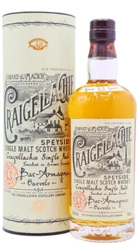 Craigellachie - Bas-Armagnac Cask Finished Speyside Single Malt 13 year old Whisky 70CL