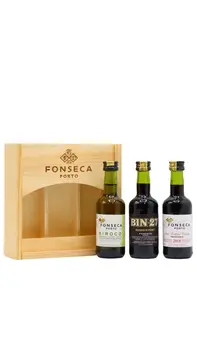 Fonseca - Siroco- Bin 27 & LBV Port 5cl x 3 20% ABV Miniature Gift Pack