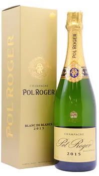 Pol Roger - Blanc De Blancs Vintage 2015 Champagne 75cl 12.5% ABV (Gift Box)