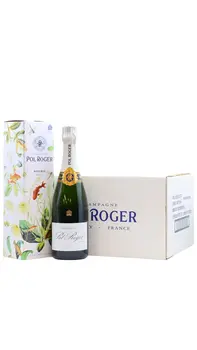 Pol Roger - Brut Reserve Champagne 75cl x 6 12.5% ABV (Case Of Six)