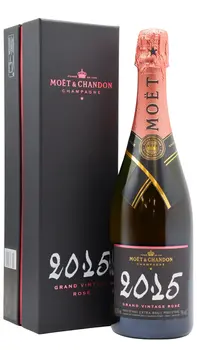 Moet & Chandon - Grand Vintage Rose 2015 Champagne (Gift Box)