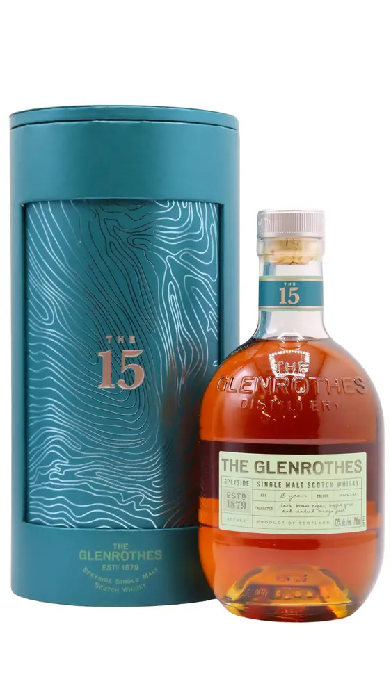 Glenrothes - Speyside Single Malt Scotch 15 year old Whisky 70CL