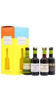 Taylor's - Vinte Vinte Chocolates & Chip Dry- Select Reserve- LBV & Tawny Port Miniature Gift Pack