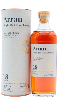 Arran - Single Malt Scotch 18 year old Whisky 70CL