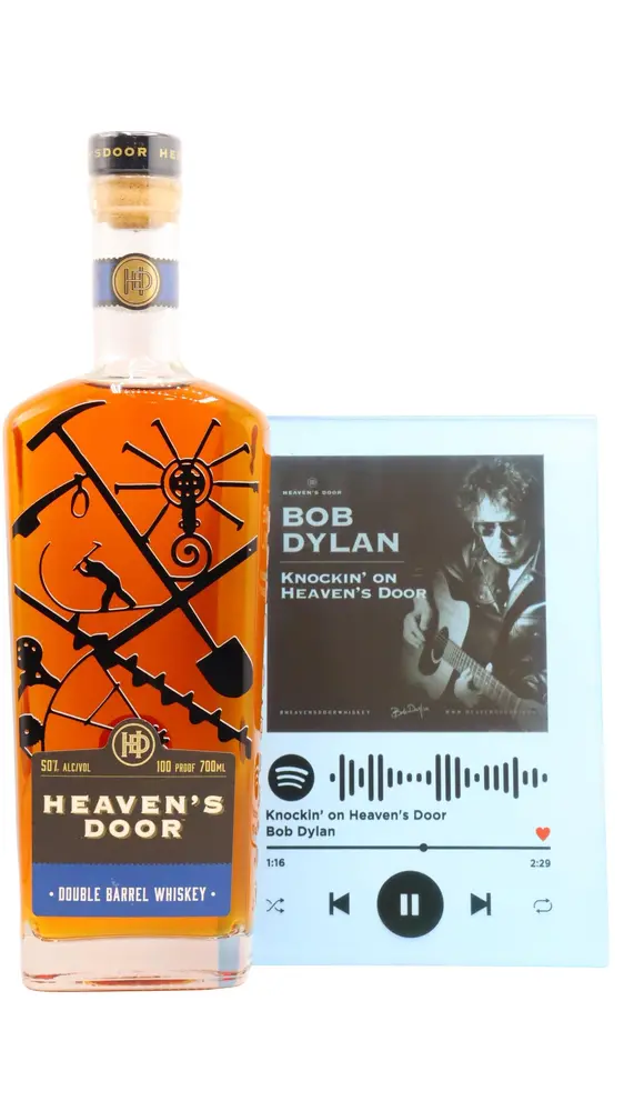 Heaven's Door - Double Barrel Whiskey (Bob Dylan) (Includes Spotify Plaque)