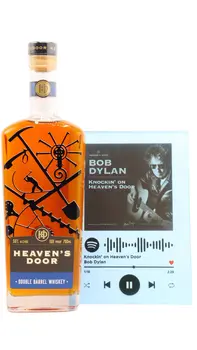 Heaven's Door - Double Barrel Whiskey (Bob Dylan) (Includes Spotify Plaque)