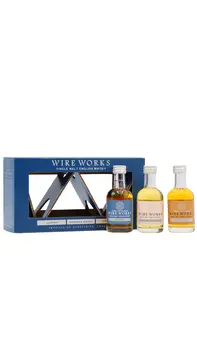 White Peak - Wire Works - English Single Malt Whisky 5cl x 3 46.8% ABV Miniature Gift Pack