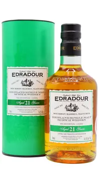 Edradour - Small Batch Bourbon Cask Matured Single Malt Scotch 2003 21 year old Whisky