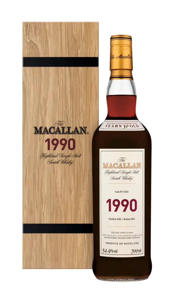 Macallan - Fine & Rare Single Cask #11233 1990 30 year old Whisky 70CL