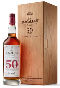 The Macallan - 50 year old The Red Collection Highland Single Malt Scotch Whisky 70cl 45.1% ABV