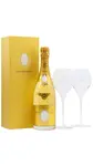 Louis Roederer - Cristal Brut 2015 Champagne (Includes Champagne Flutes)