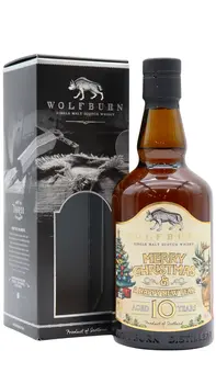 Wolfburn - 10 year old Christmas 2024 Limited Release Highland Single Malt Scotch Whisky 70cl 46% ABV