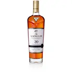 The Macallan 30 Years Old Sherry Oak Single Malt Scotch Whisky 2024 Release 750ml 750ml