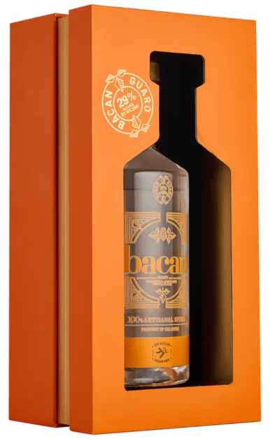 Bacan Guaro Spirit Artisanal Sin Azucar Colombia 750ml