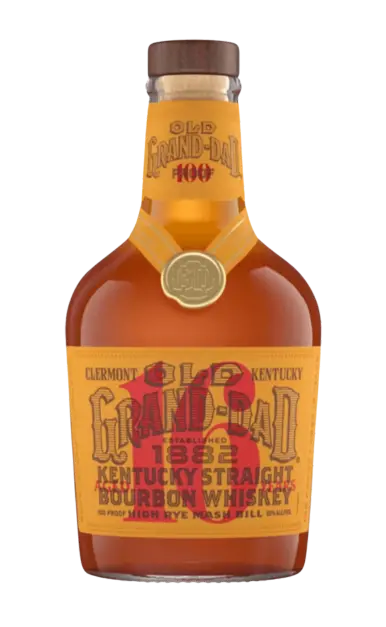 Old Grand-dad Bourbon Straight Clermont Kentucky 100pf 16yr 750ml