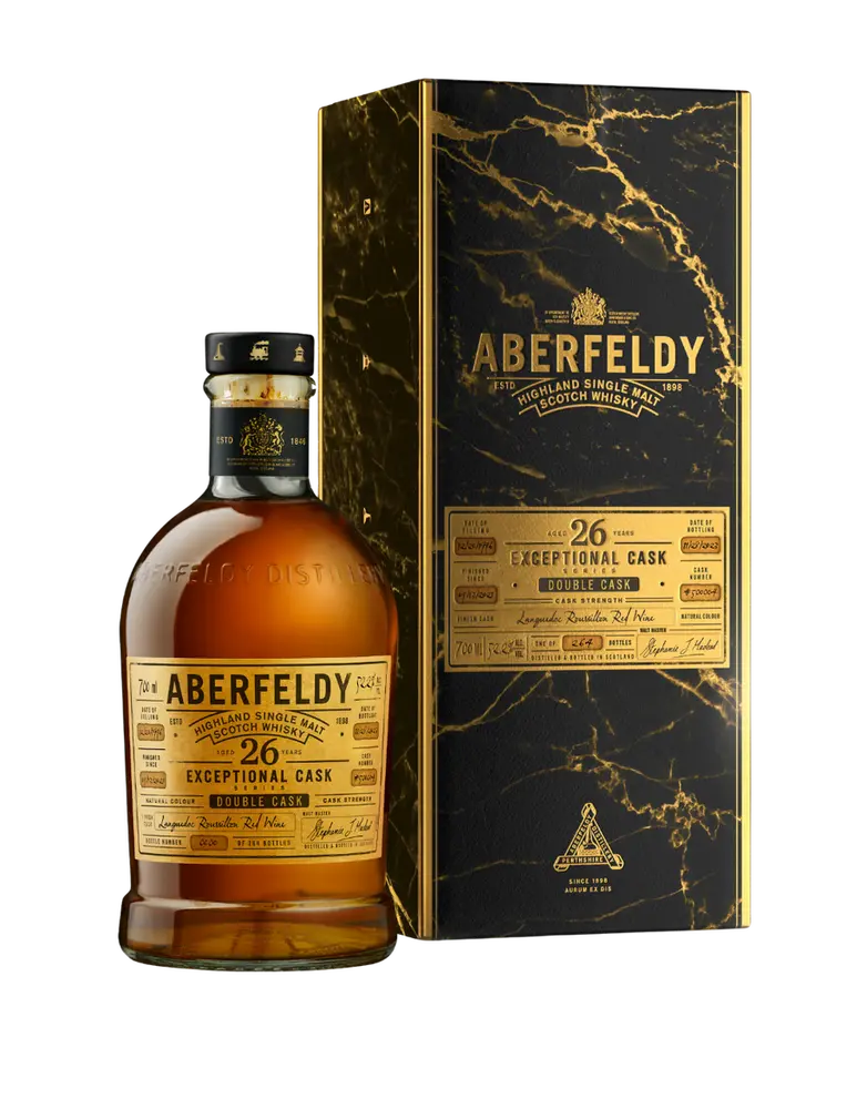 Aberfeldy Scotch Single Malt Cask Strength Limited Exceptional Cask 26yr 750ml