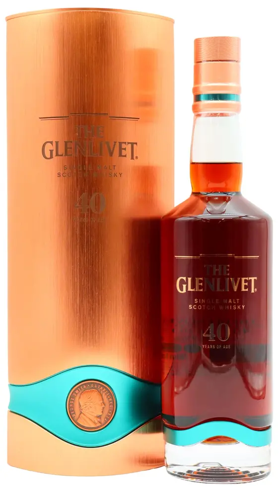 Glenlivet - Speyside Single Malt Scotch 40 year old Whisky