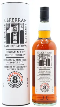 Kilkerran - Cask Strength 2021 Release Sherry Cask Matured Single Malt Scotch 8 year old Whisky