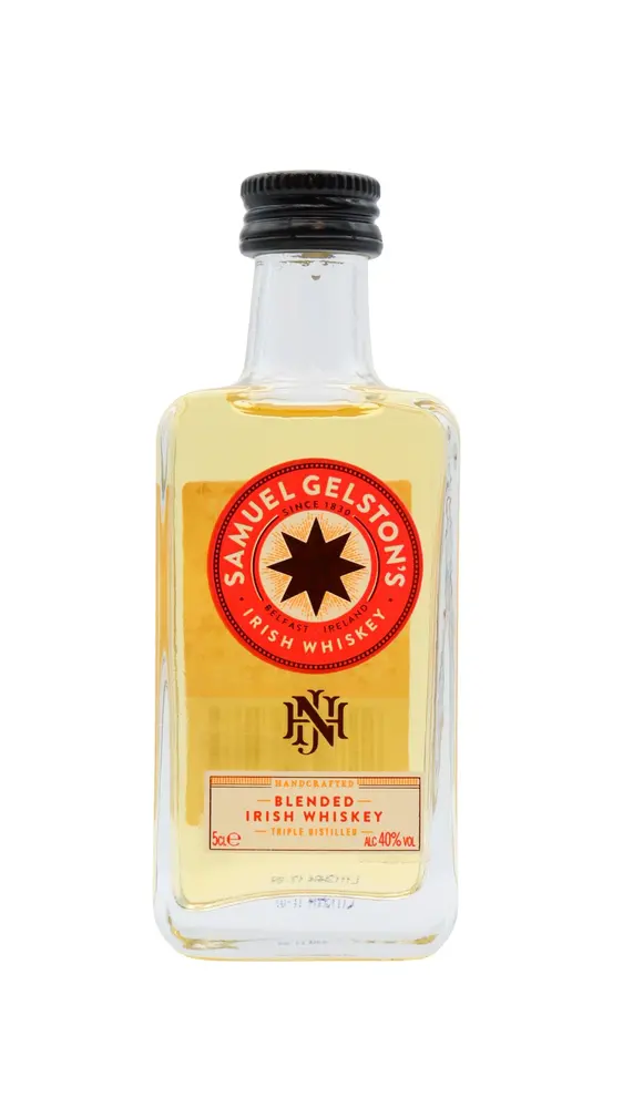 Samuel Gelston's - Blended Irish Whiskey Miniature 5CL