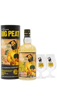 Big Peat - The Edinburgh Edition #2 Islay Blended Scotch Whisky (Includes Branded Glasses)