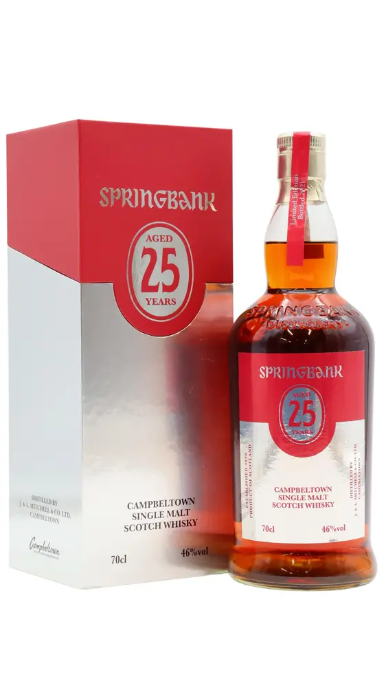 Springbank - 2021 Edition Campbeltown Single Malt Scotch 25 year old Whisky