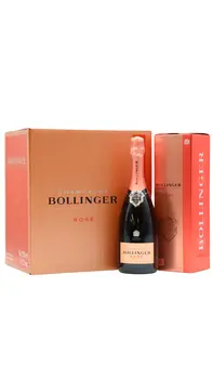 Bollinger - Rose Brut NV Champagne 75cl x 6 12.5% ABV (Case Of Six)