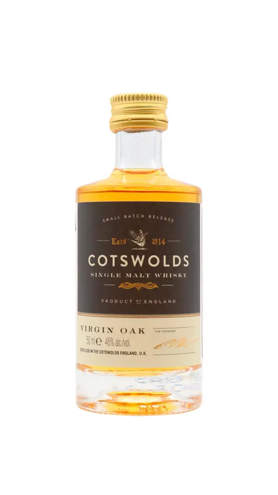 Cotswolds - Virgin Oak Single Malt English Whisky Miniature