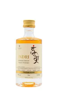 Indri - Trini Three Wood Indian Single Malt Whisky Miniature 5CL