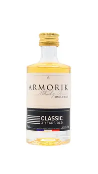 Armorik - 3 year old Classic Breton - French Single Malt Whisky 5cl 46% ABV Miniature