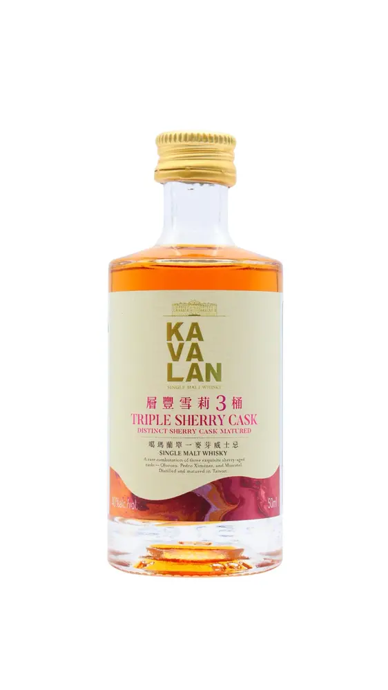 Kavalan - Triple Sherry Cask Taiwanese Whisky Miniature 5CL