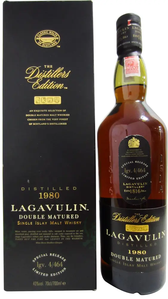 Lagavulin - 1999 Distillers Edition Single Malt Scotch 1980 19 year old Whisky