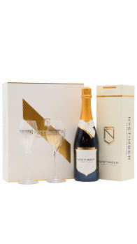 Nyetimber - Tillington Single Vineyard English 2014 Sparkling Wine (Includes Champagne Flutes & Gift Box)