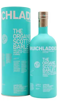 Bruichladdich - Organic Scottish Barley Islay Single Malt Scotch Whisky (1 Litre)