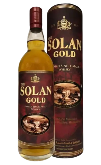 Solan Gold Whisky Single Malt India 750ml