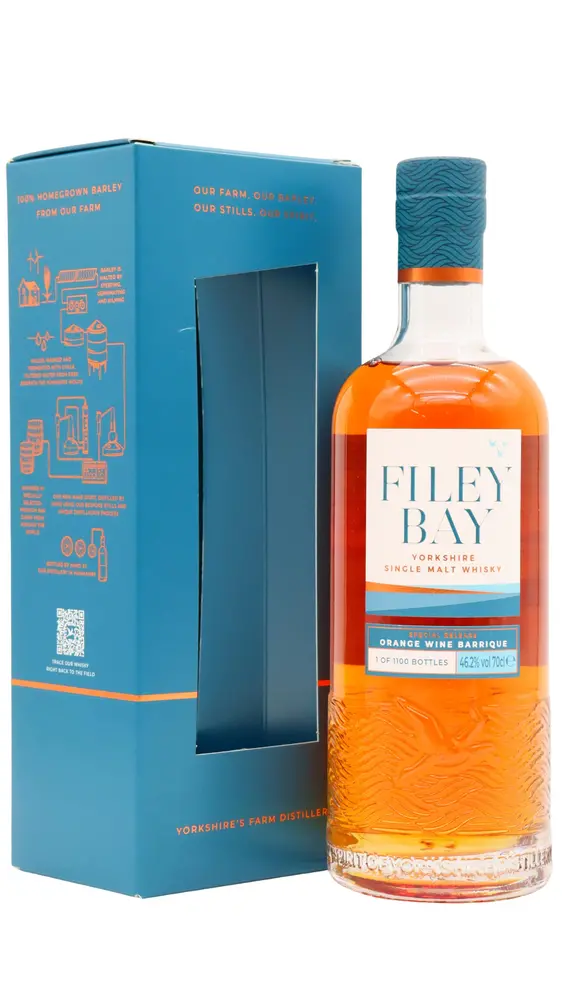 Spirit of Yorkshire - Filey Bay - Orange Wine Barrique Single Malt Whisky 70CL