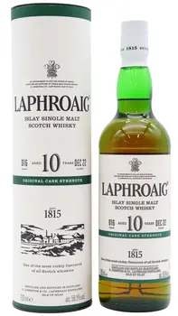 Laphroaig - Cask Strength Batch 016 Islay Single Malt Scotch 10 year old Whisky 70CL