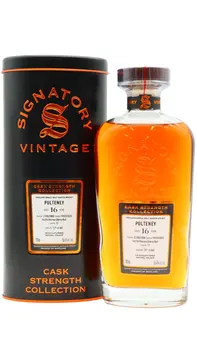 Old Pulteney - 16 year old Signatory Vintage Single Cask #12 2008 Whisky 70cl 56.4% ABV
