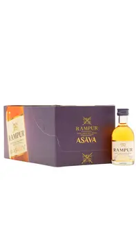 Rampur - Asava - Indian Single Malt Whisky Miniatures (15 x 5cl)