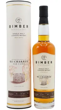 Bimber - Re-Charred Oak Casks Small Batch English Single Malt 2016 Whisky 70cl 51.9% ABV