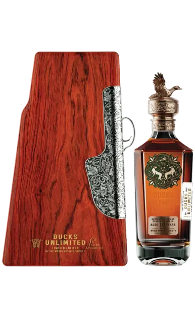 Ducks Unlimited Bourbon Whiskey Straight Cask Strength Kentucky 10yr 750ml